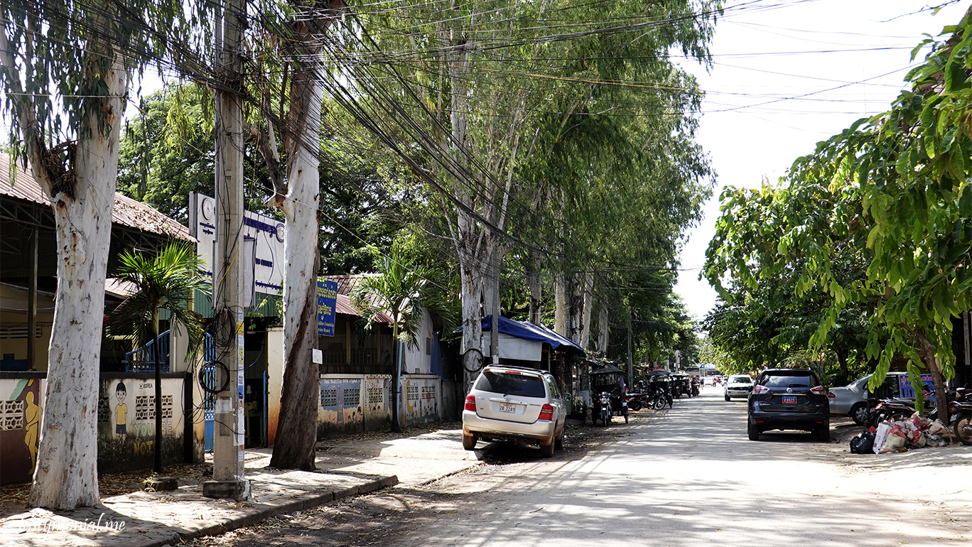 Street view siem reap cambodia